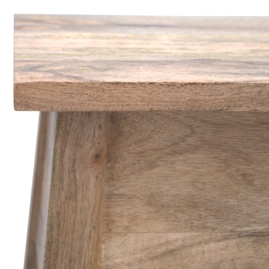 Solid Wood Lid Up Storage Bench - Image 8