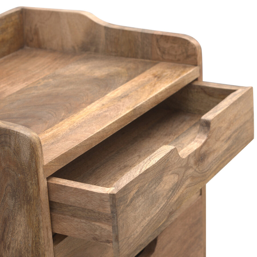 3 Drawer Gallery Bedside - Image 5