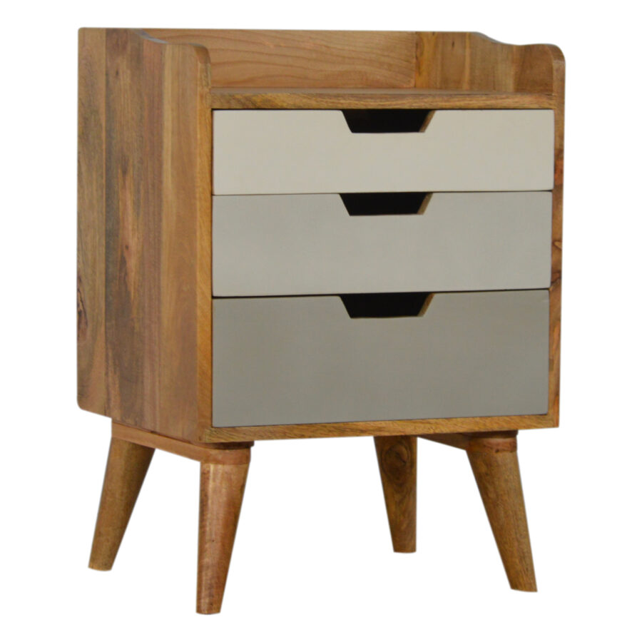 Grey and White Gradient Bedside - Image 3