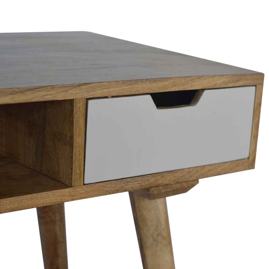 White Drawer Writing Desk - Image 5