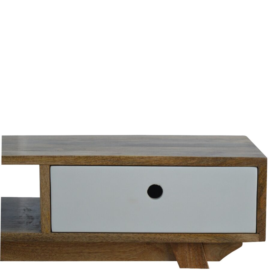 Two Tone Hand Painted Media Unit - Image 5