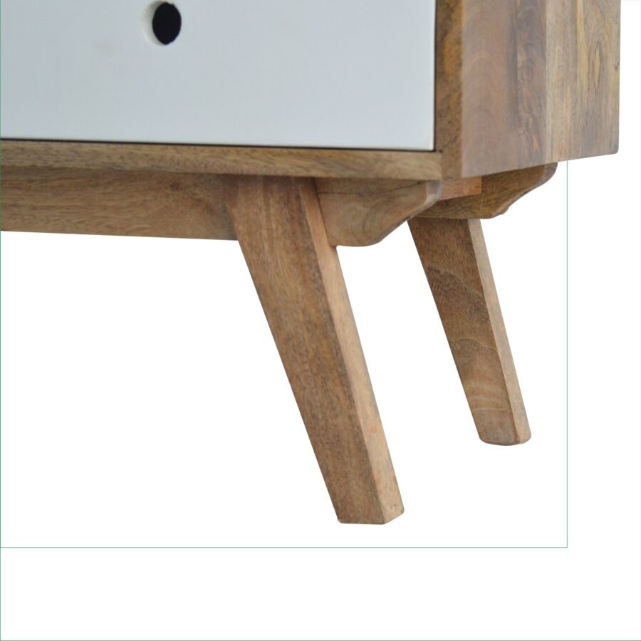 Two Tone Hand Painted Media Unit - Image 6