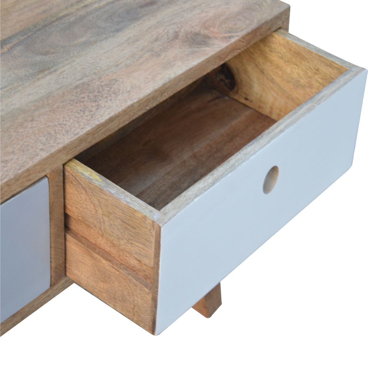 Two Tone Painted Coffee Table - Image 4