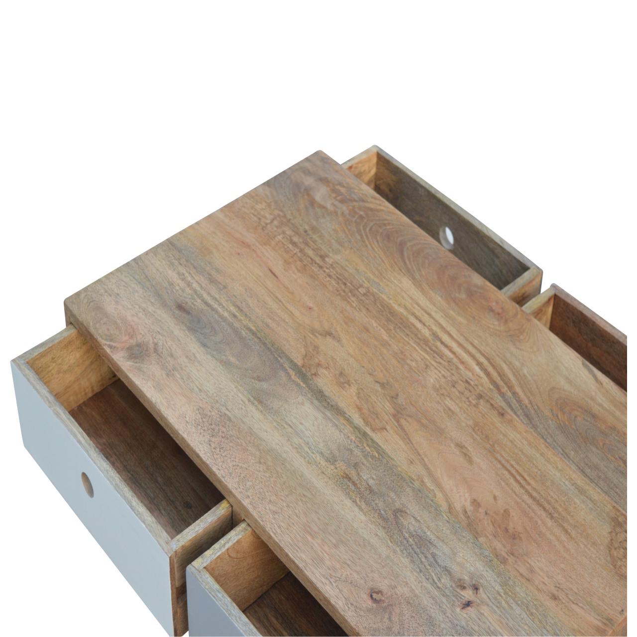 Two Tone Painted Coffee Table - Image 6