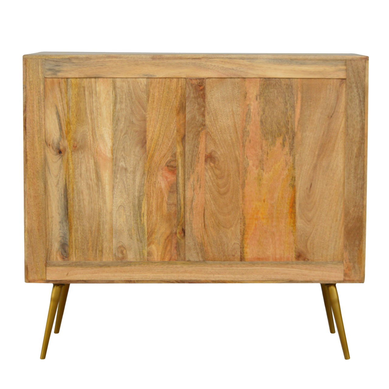 Sleek Cement Brass Inlay Chest - Image 10
