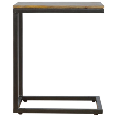 Industrial Small End Table