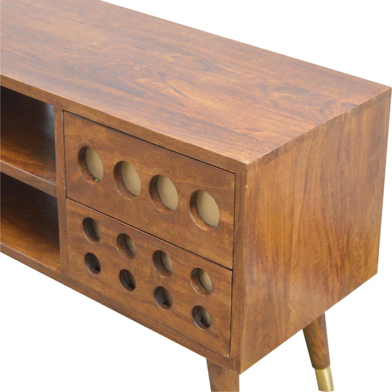 Brass Hole Inlay Media Unit - Image 10