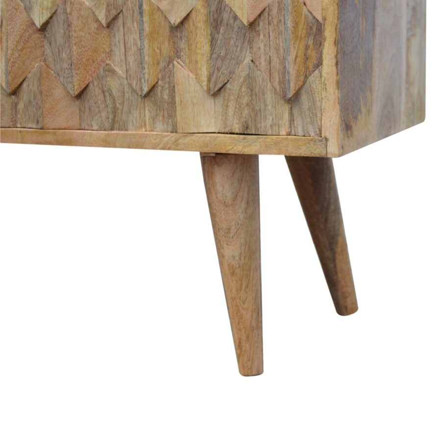 Pineapple Carve Sliding Media Unit - Image 7