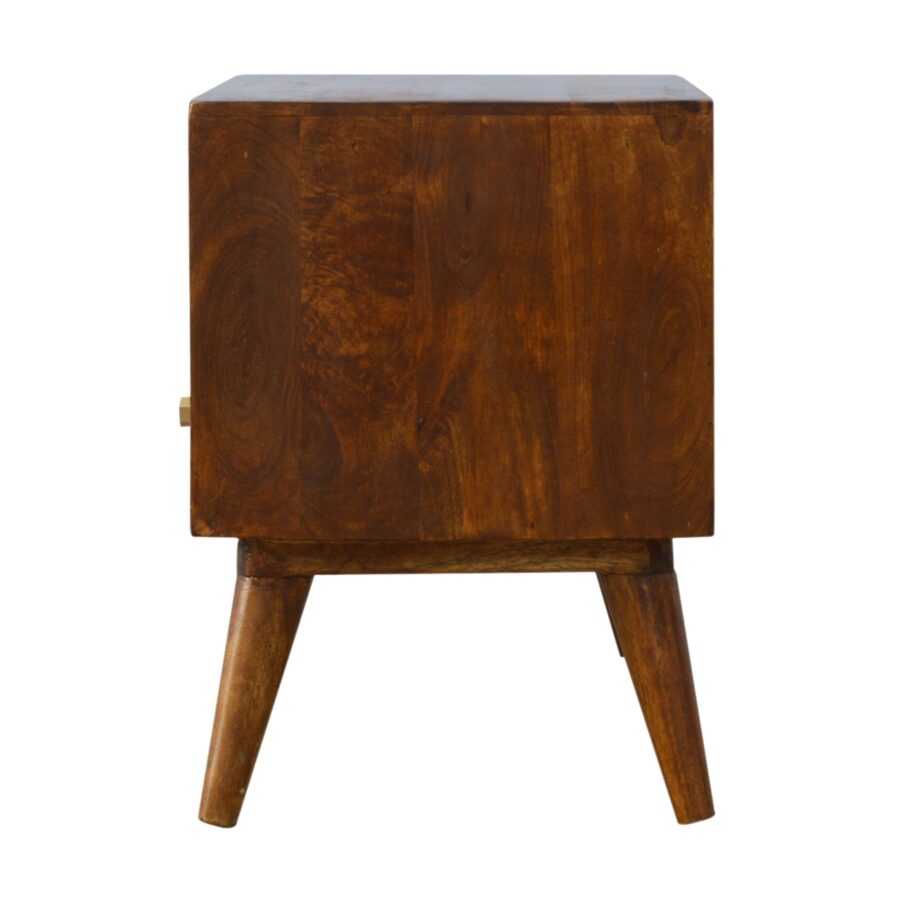 Gold Art Pattern Drawer Media Unit - Image 8