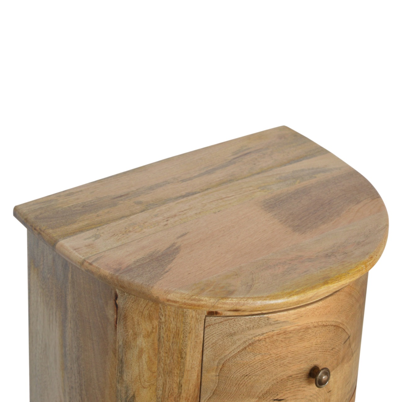 3 Drawer Serpentine Drum Chest - Image 4