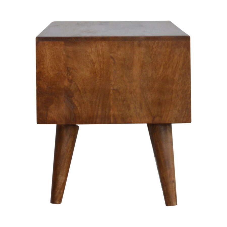 Chestnut Prism Sliding Media Unit - Image 7