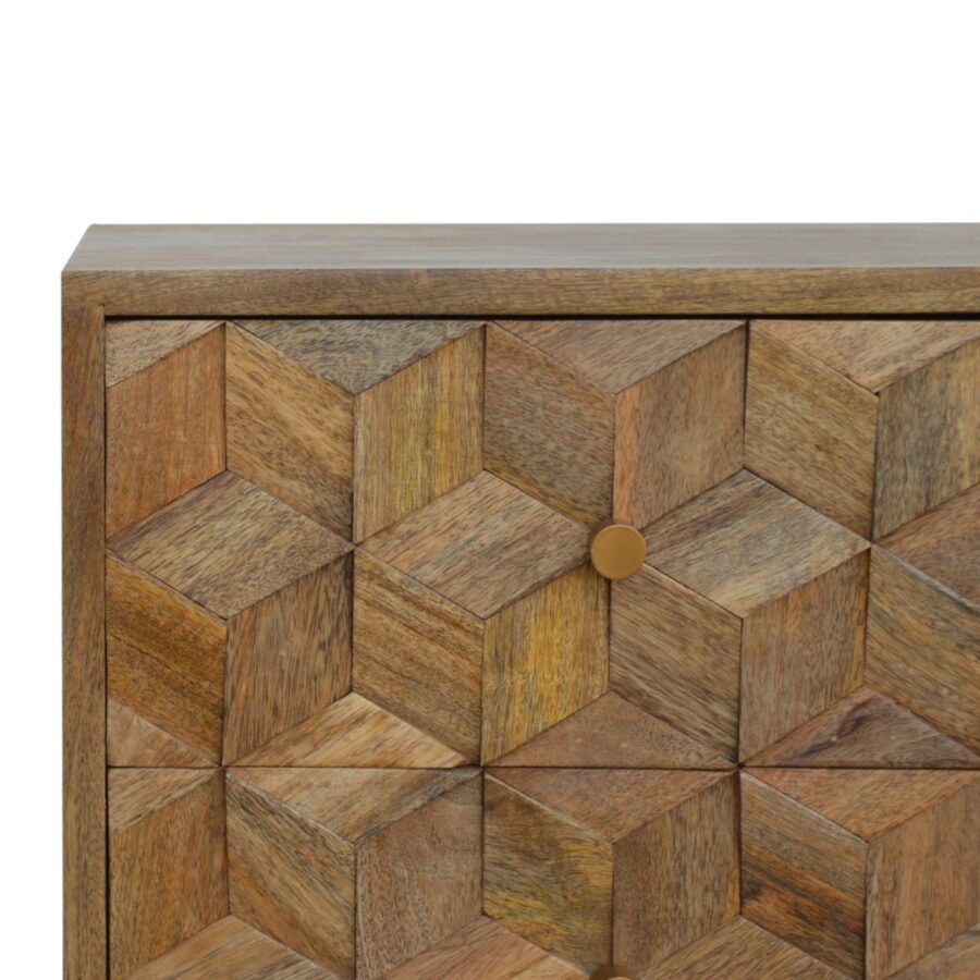 Cube Carved Bedside - Image 5