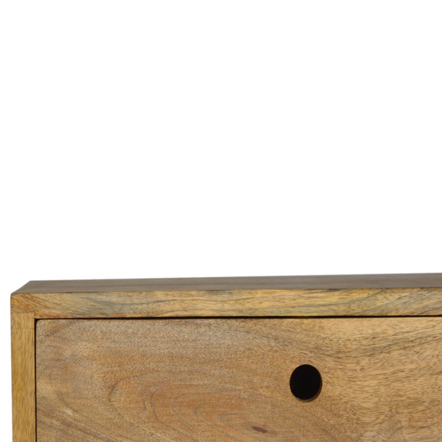 Oak-ish Wall Mounted Bedside - Image 8