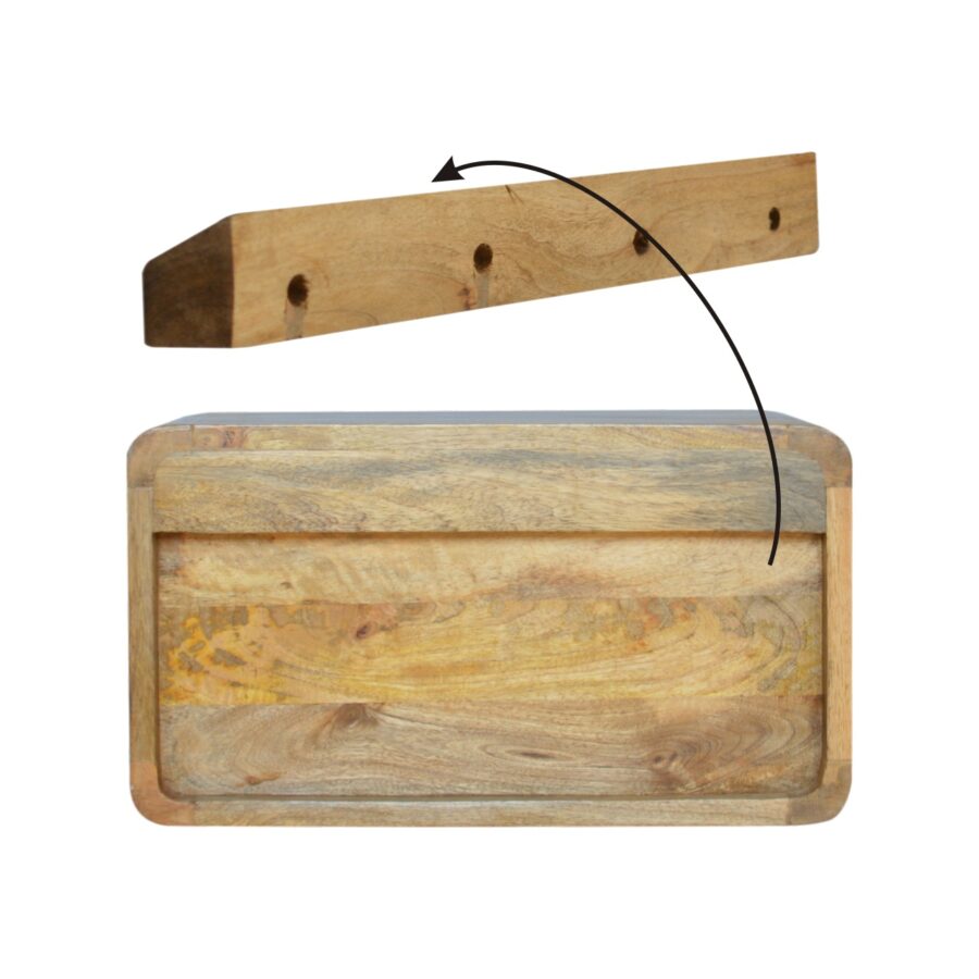 Floating Curve Open Slot Bedside - Image 8