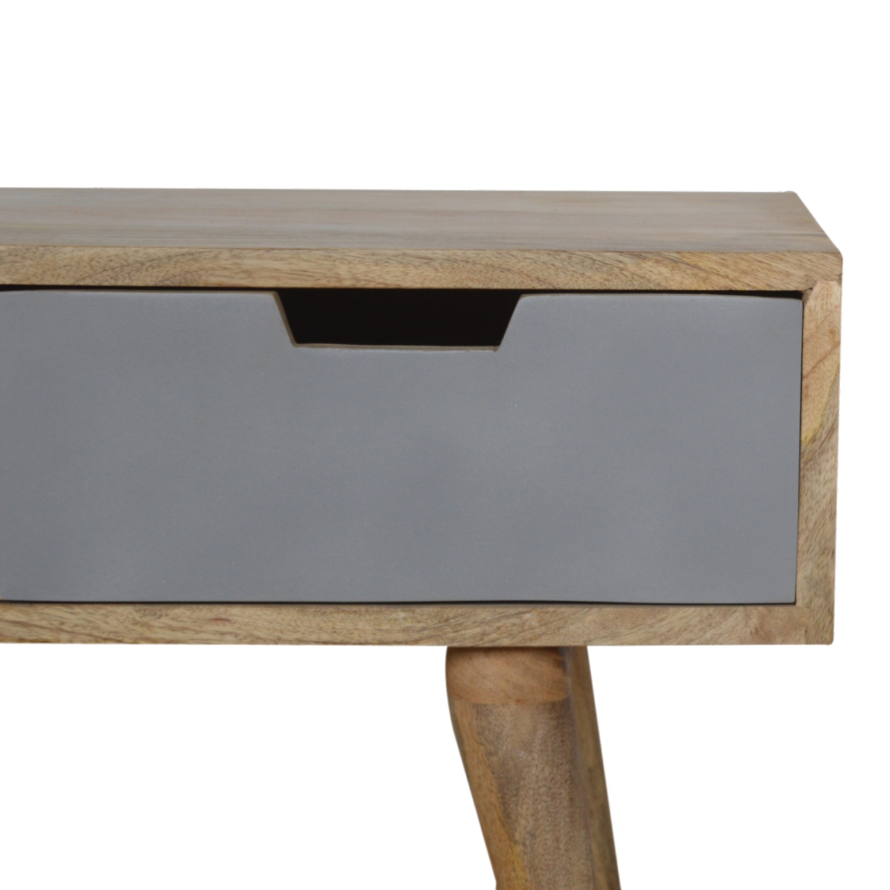 Grey Painted 3 Drawer Media Unit - Image 6