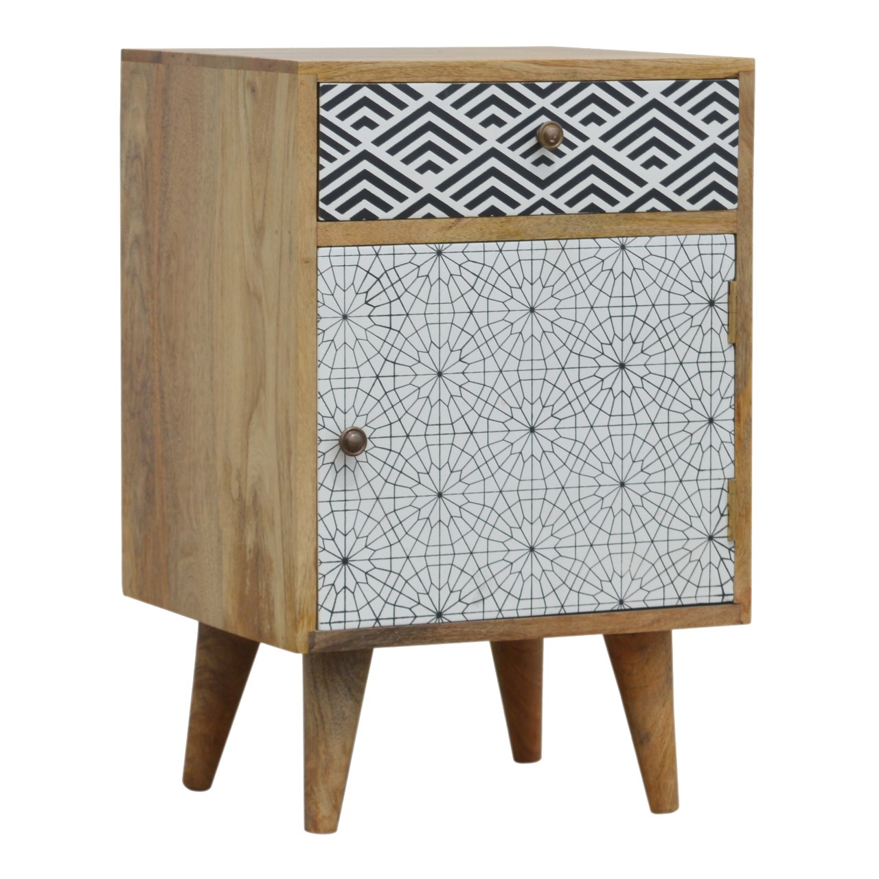Mixed Pattern Bedside - Image 3