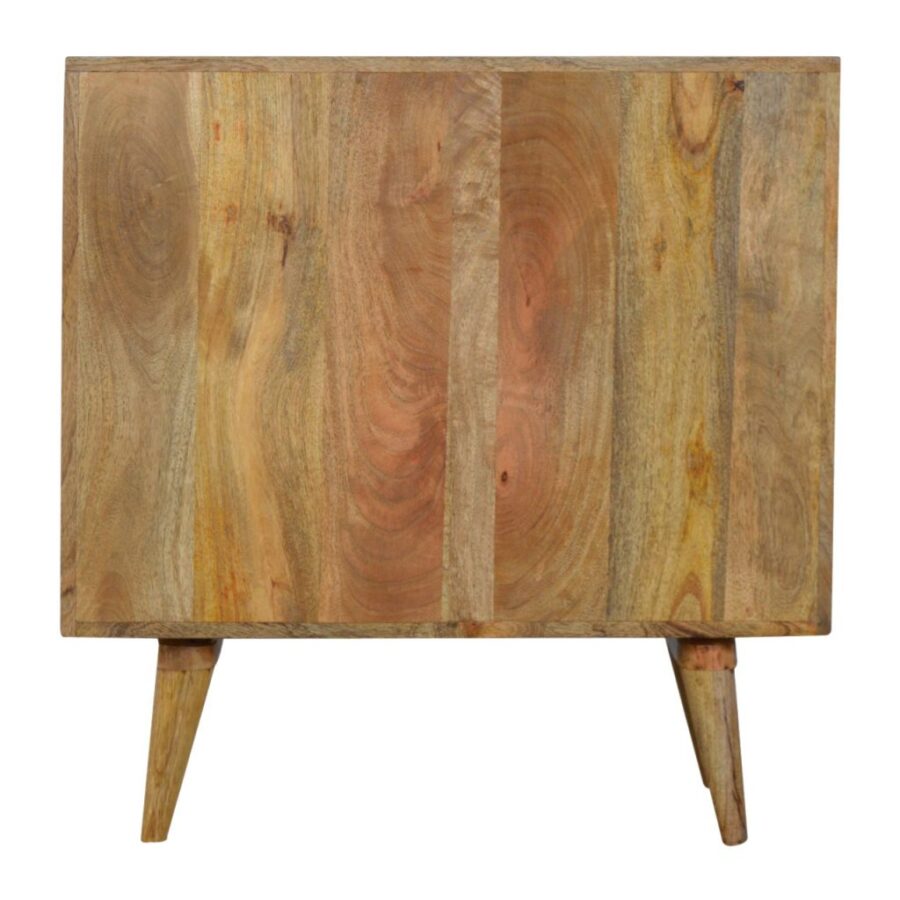 3 Drawer Zig-Zag Patterned Patchwork Chest - Image 10