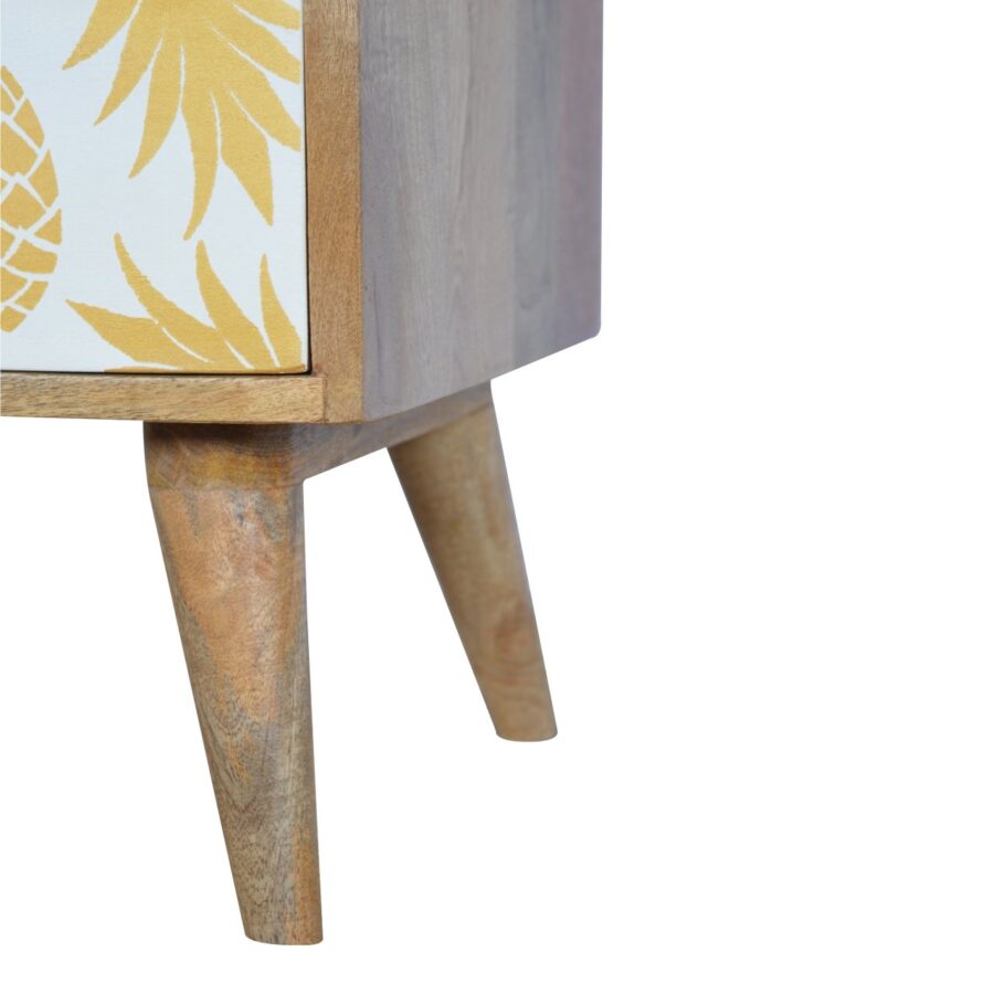 Pineapple Screen Printed Bedside - Image 7