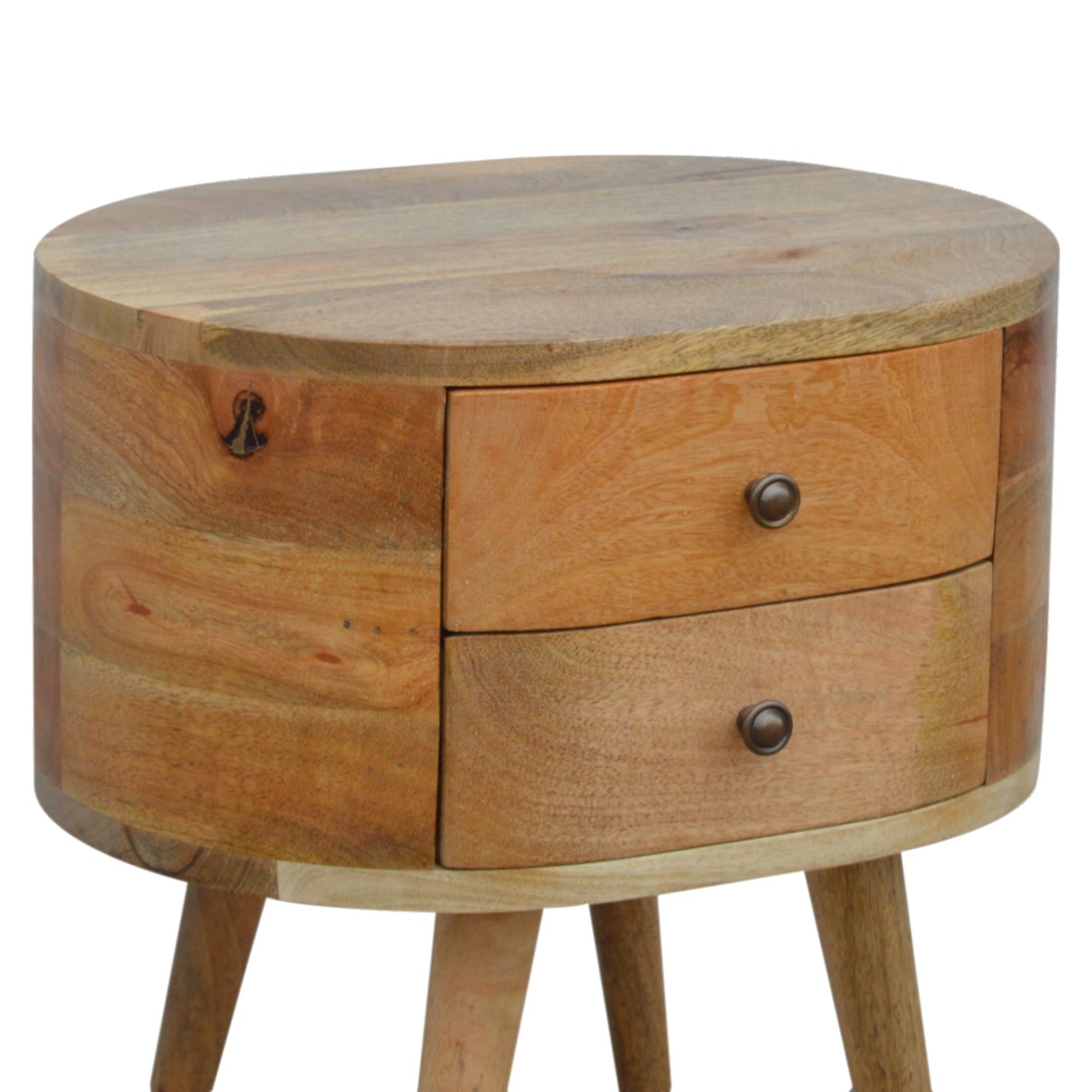 Rounded Bedside Table - Image 4