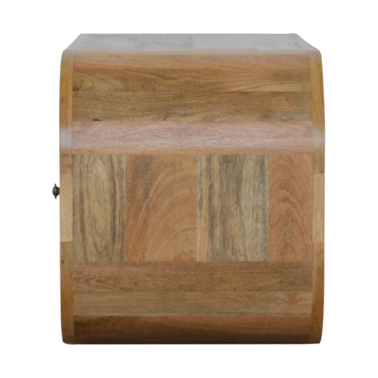 Curved Edge TV Unit with 2 Drawers - Image 9