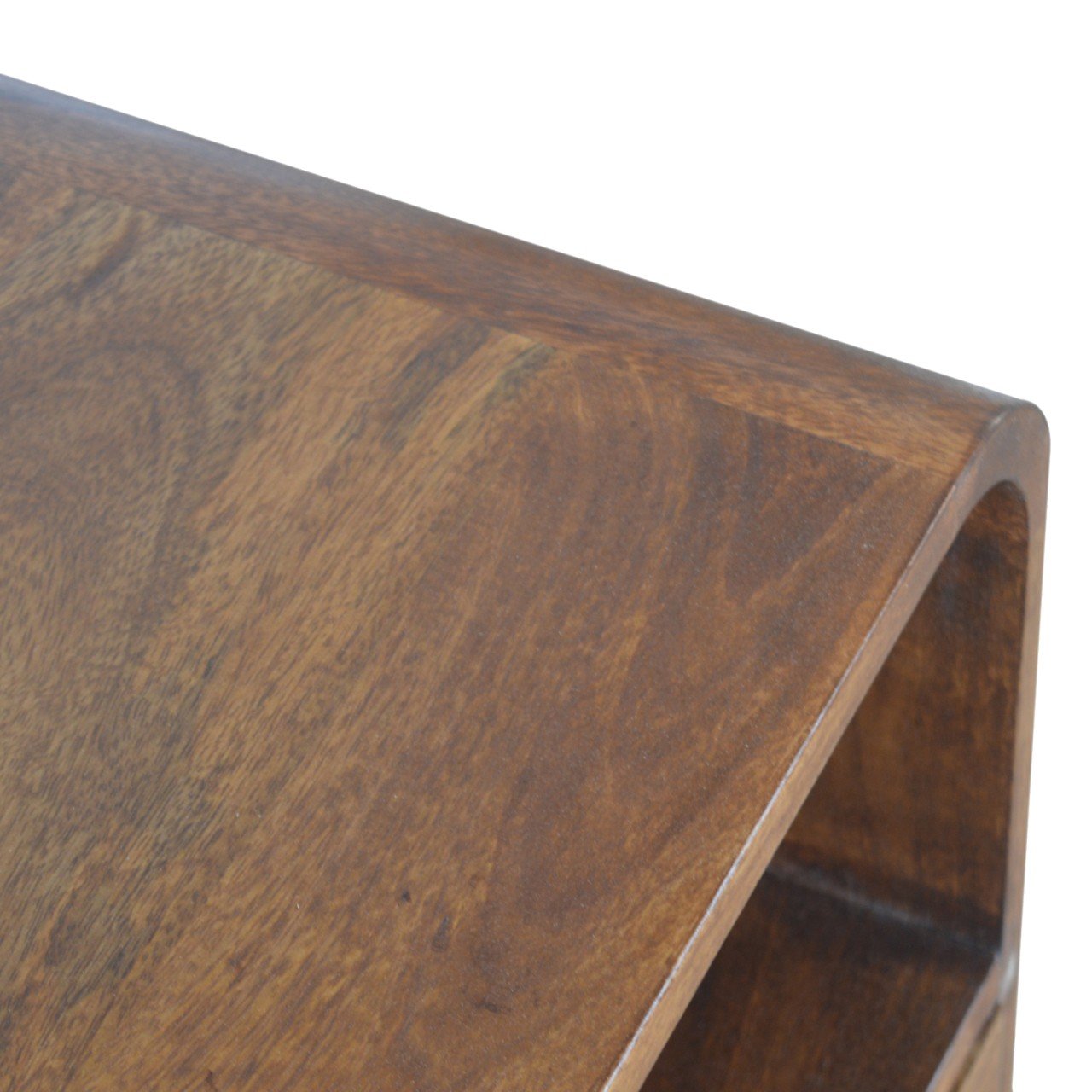 Chestnut Curved Edge Bedside - Image 7