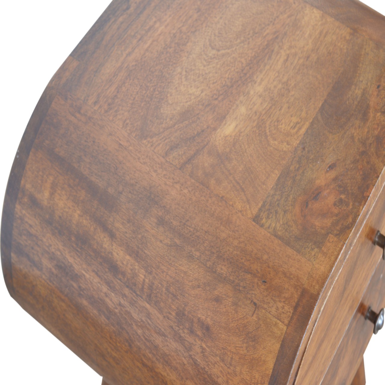 Chestnut Circular Bedside - Image 9