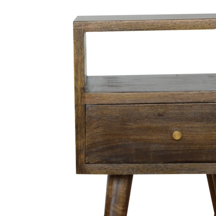 Mini Grey Washed Bedside - Image 3