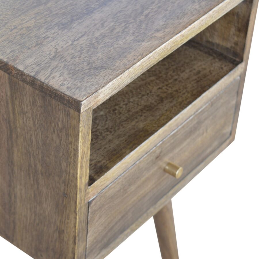 Mini Grey Washed Bedside - Image 5