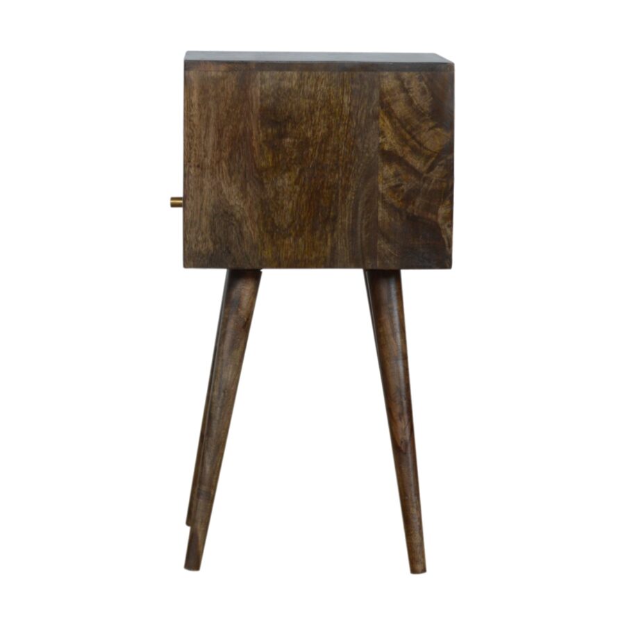 Mini Grey Washed Bedside - Image 7