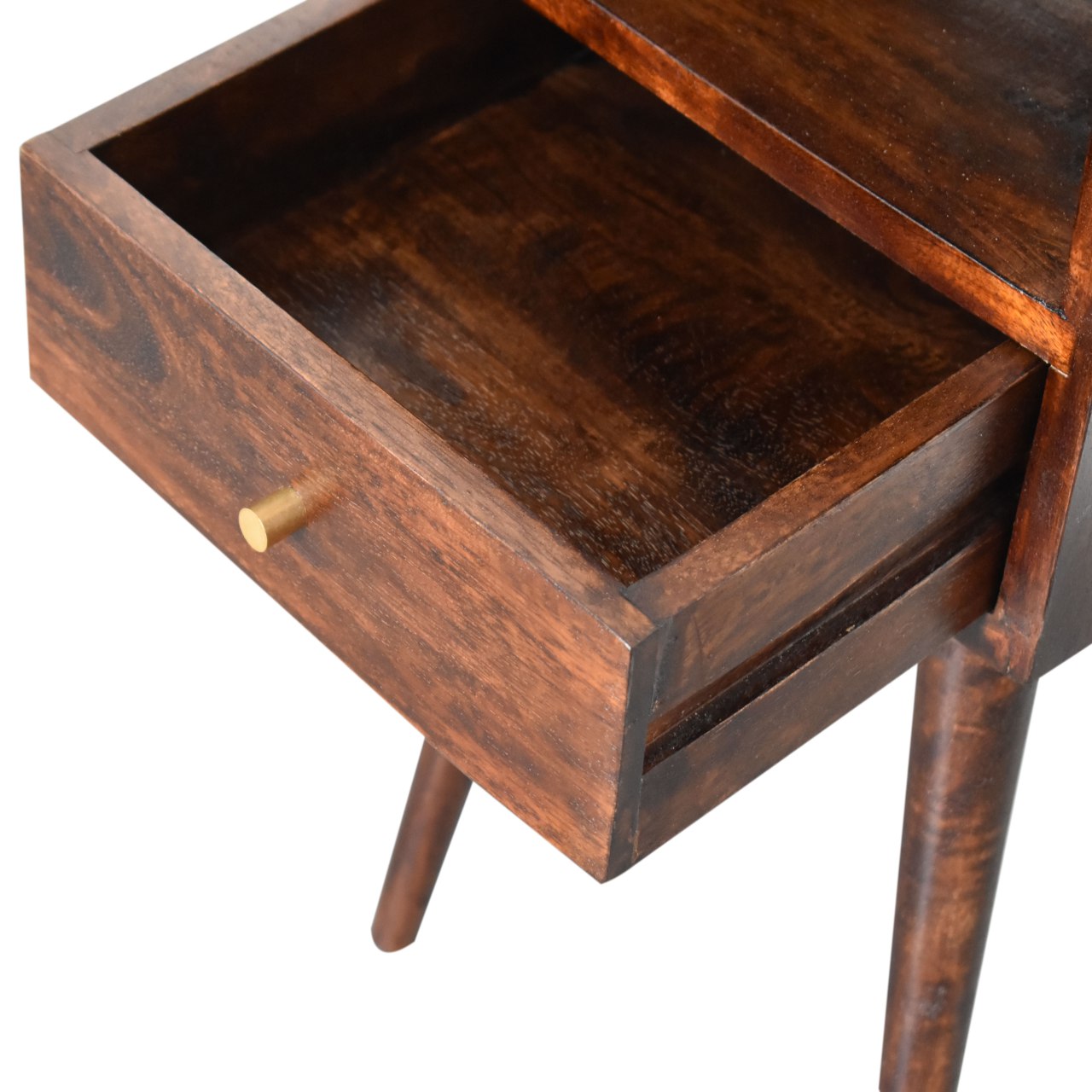 Mini Walnut Bedside - Image 9