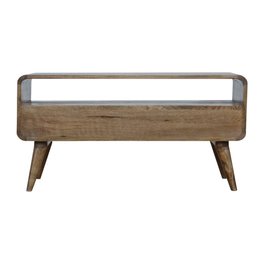 Curved Grey Washed Media Unit - Image 10