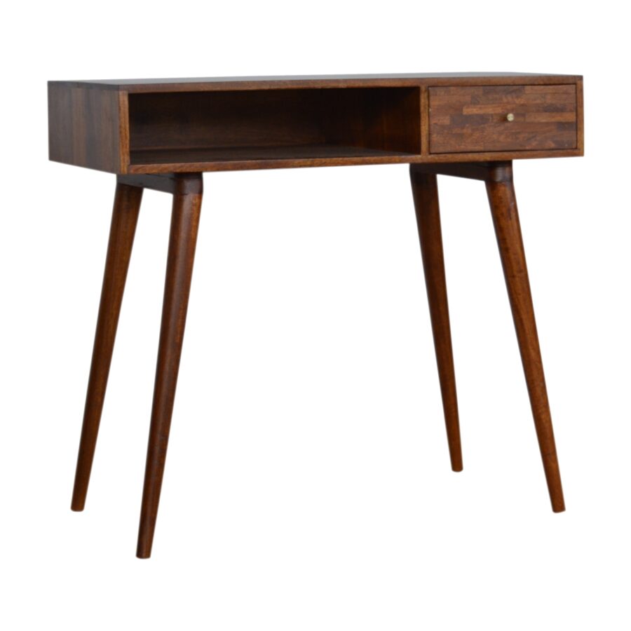 Mixed Chestnut Writing Desk - Image 10