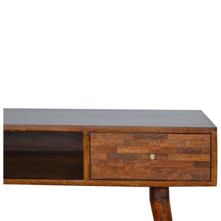 Mixed Chestnut Writing Desk - Image 8