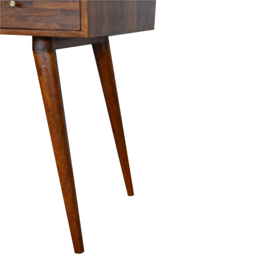 Mixed Chestnut Writing Desk - Image 5