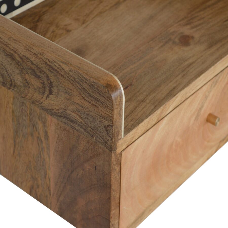 Bone Inlay Gallery Floating Bedside - Image 7