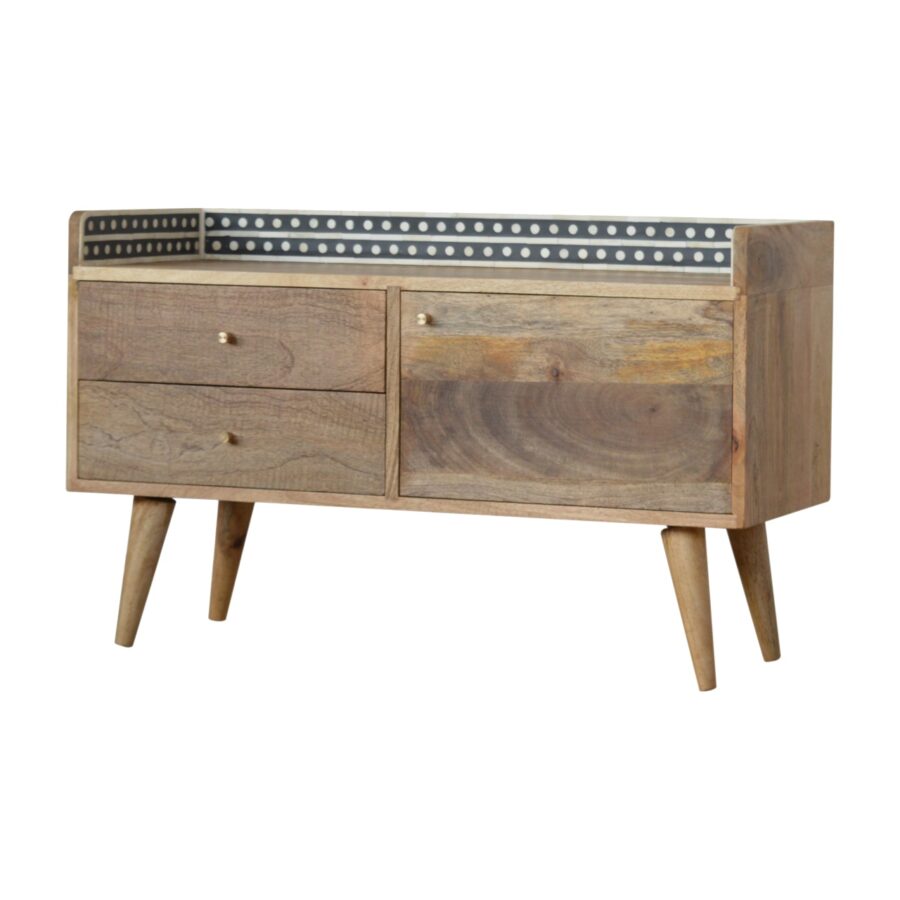 Bone Inlay Gallery Back Media Unit - Image 4