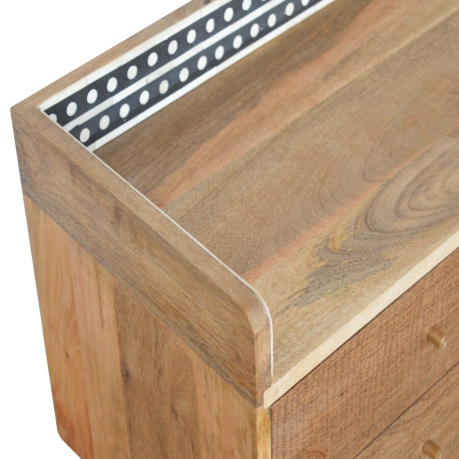 Bone Inlay Gallery Back Media Unit - Image 6