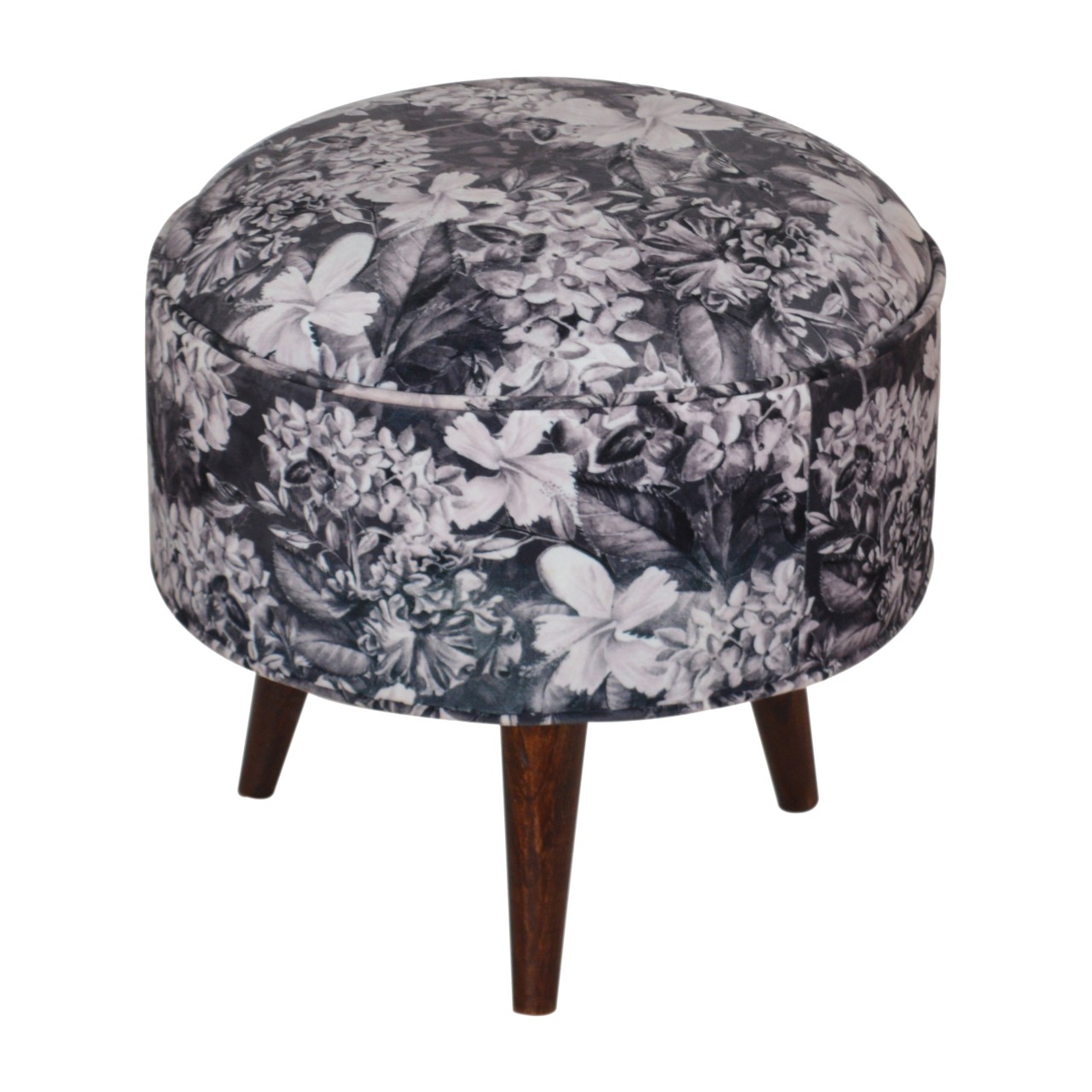 Floral Print Footstool - Image 3