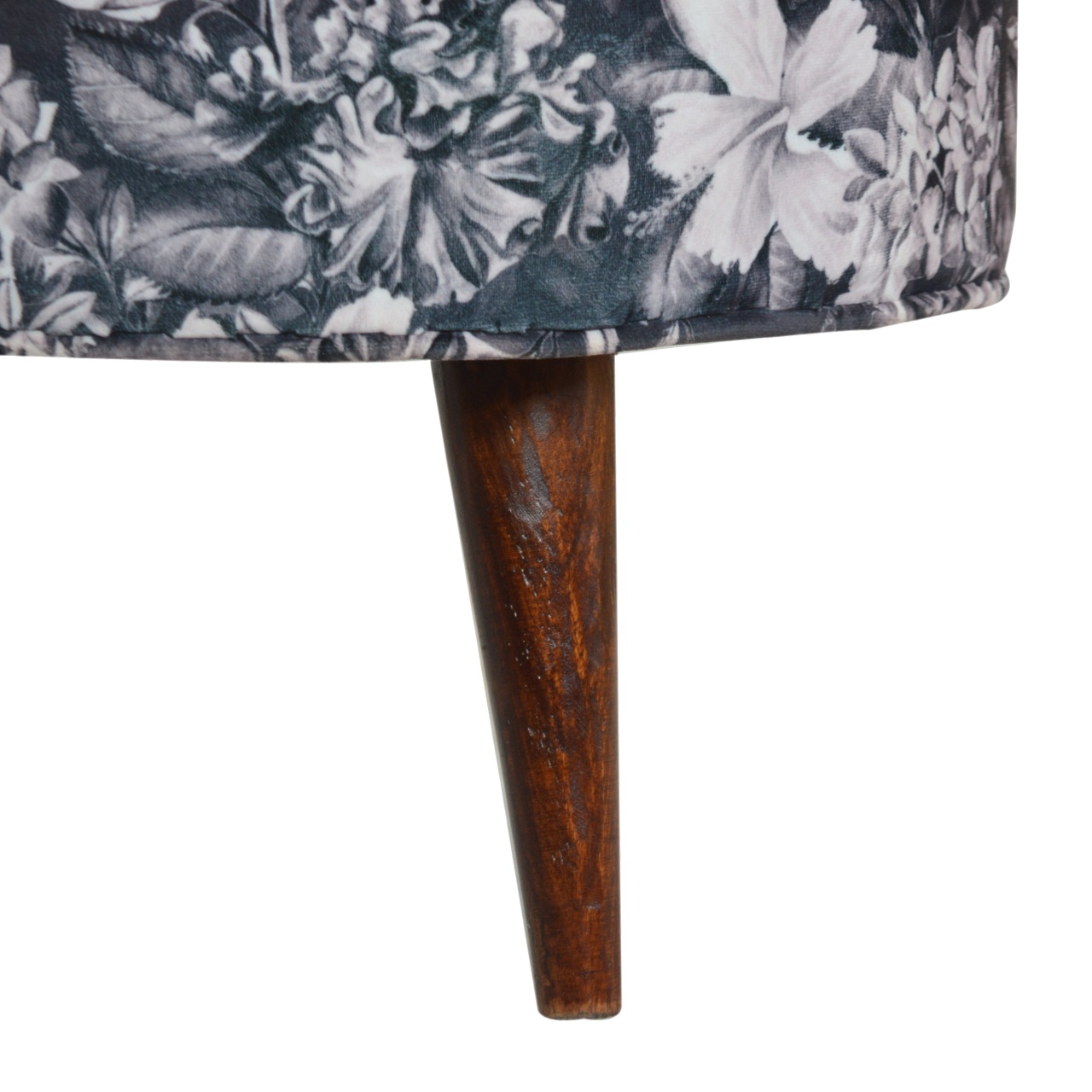 Floral Print Footstool - Image 7
