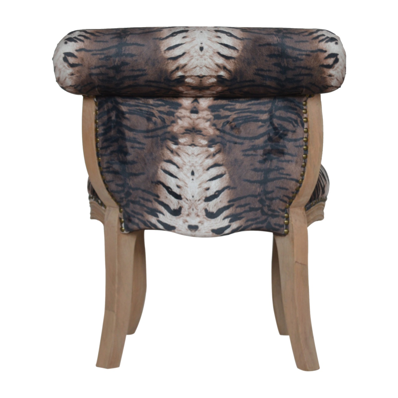 Tiger Printed Studded Chair - Image 10