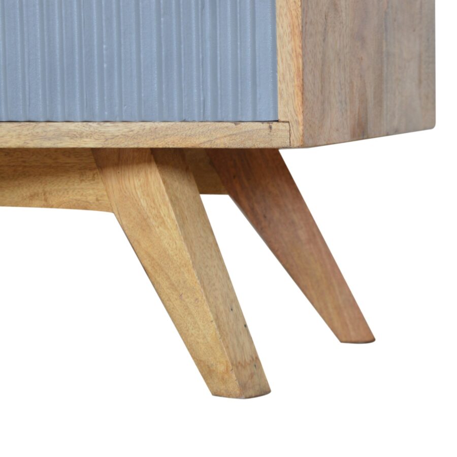 Line Grey Painted Media Unit - Image 8