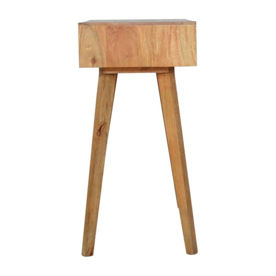Grey Line Carved Writing Desk - Image 9