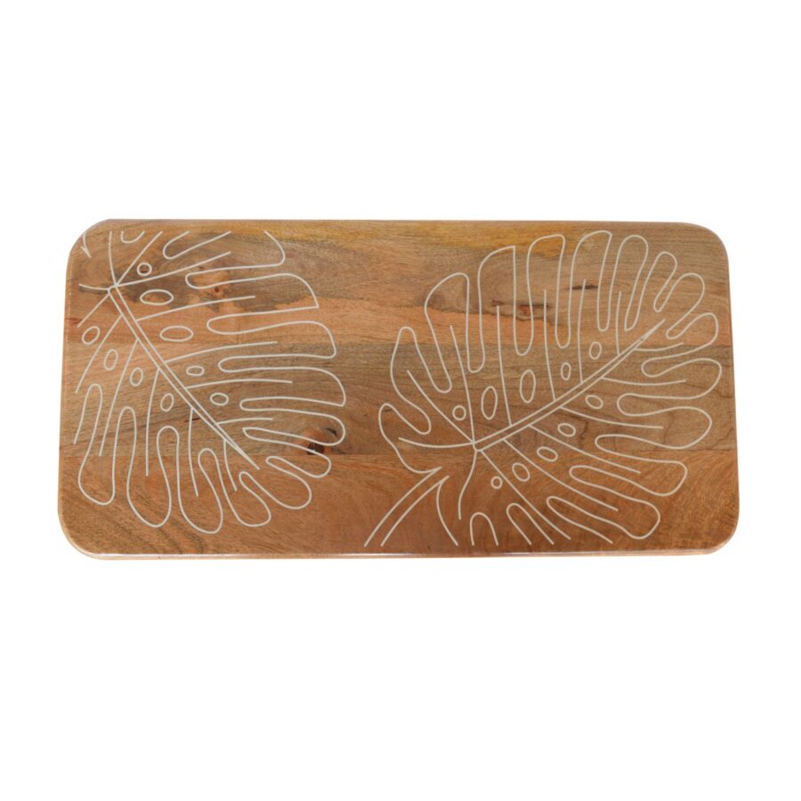 Leaf Resin Print Bench - Image 5