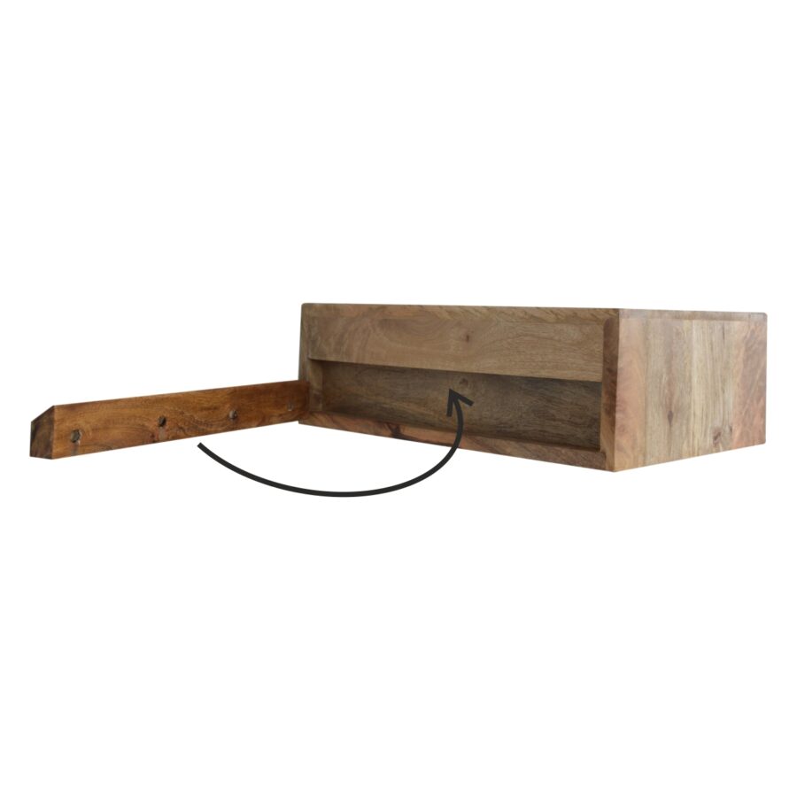 Floating Cube Carved Bedside - Image 10