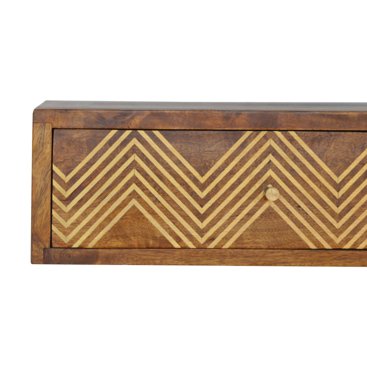 Wall Mounted Chevron Bedside - Image 5