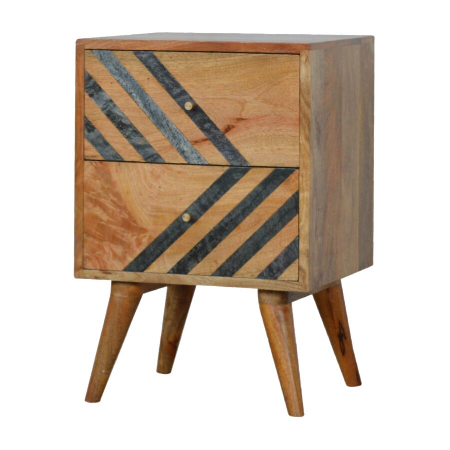 Slate Pattern Bedside - Image 4