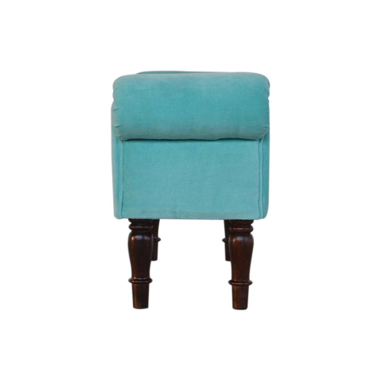 Aqua Velvet Bench - Image 8