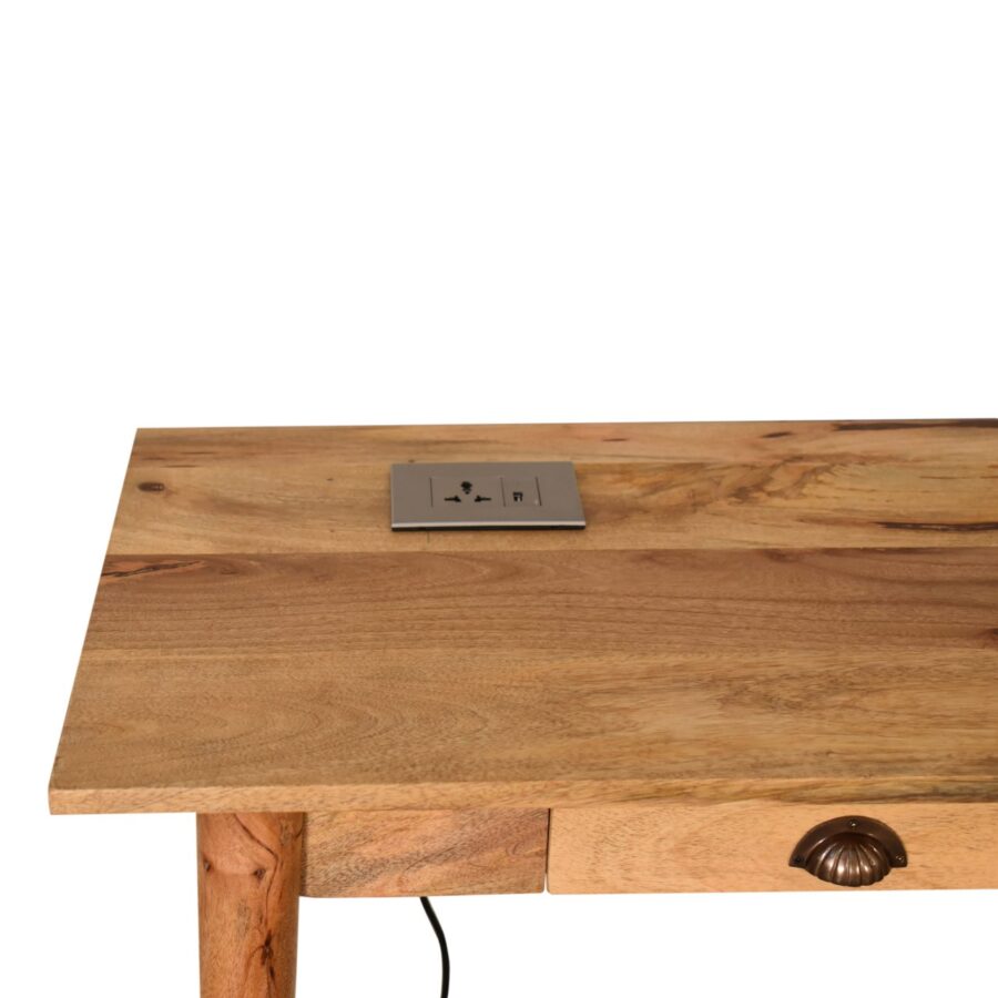 2 Drawer Cable Writing Desk - Image 12