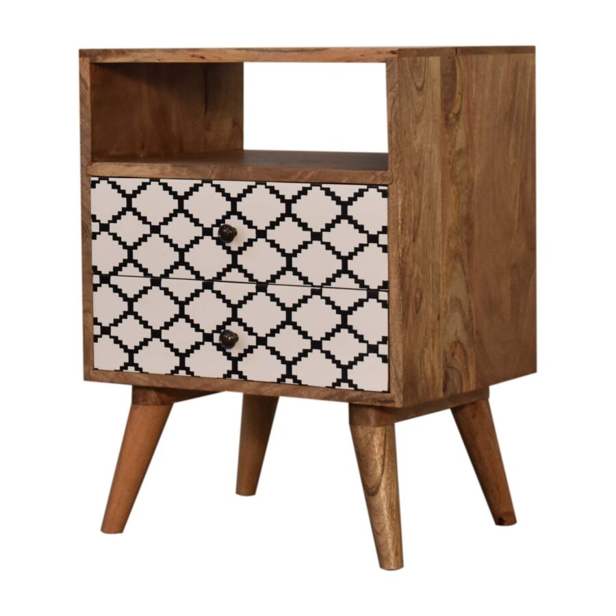Stella Bedside with Open Slot - Image 3