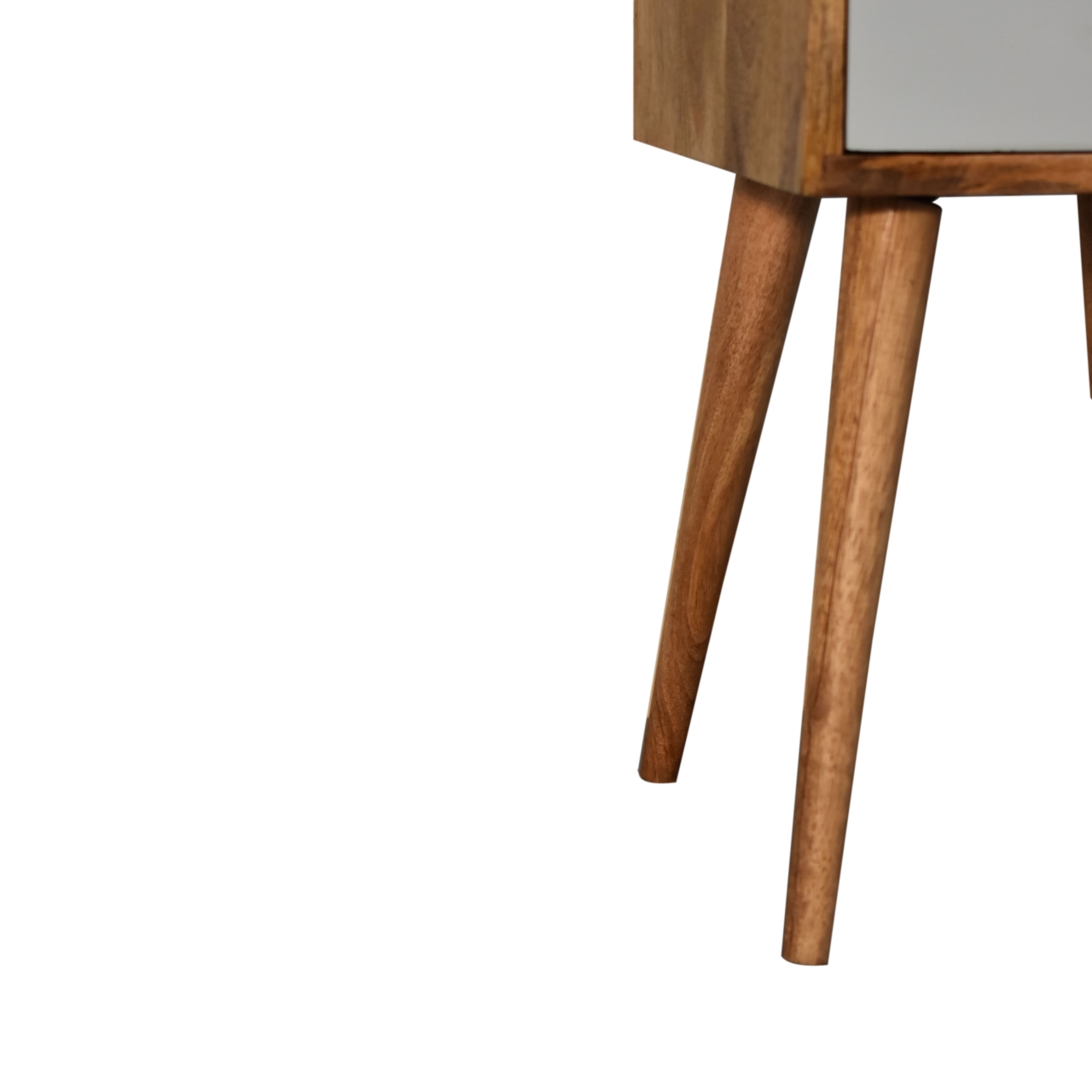 Mini Sky Blue Hand Painted Bedside - Image 8